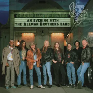 An Evening With The Allman Brothers Band - First Set Black & Blue Swirl Tri-fold Cover & Poster