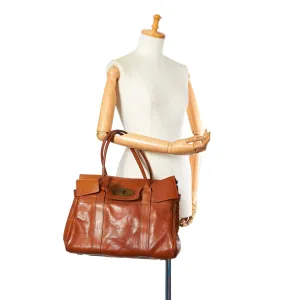 Brown Mulberry Bayswater Leather Tote Bag