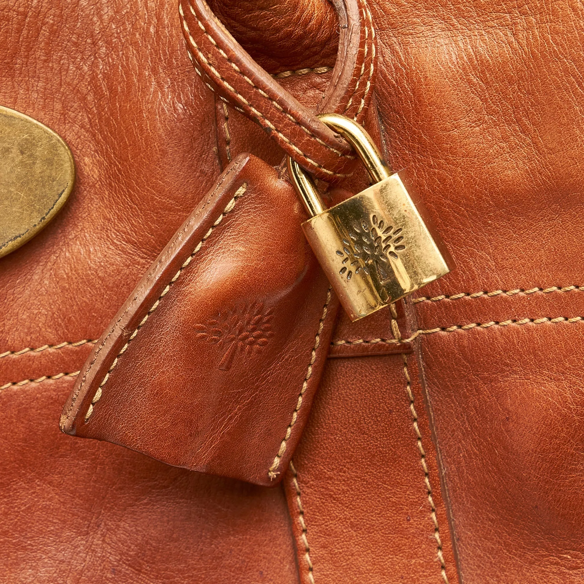Brown Mulberry Bayswater Leather Tote Bag