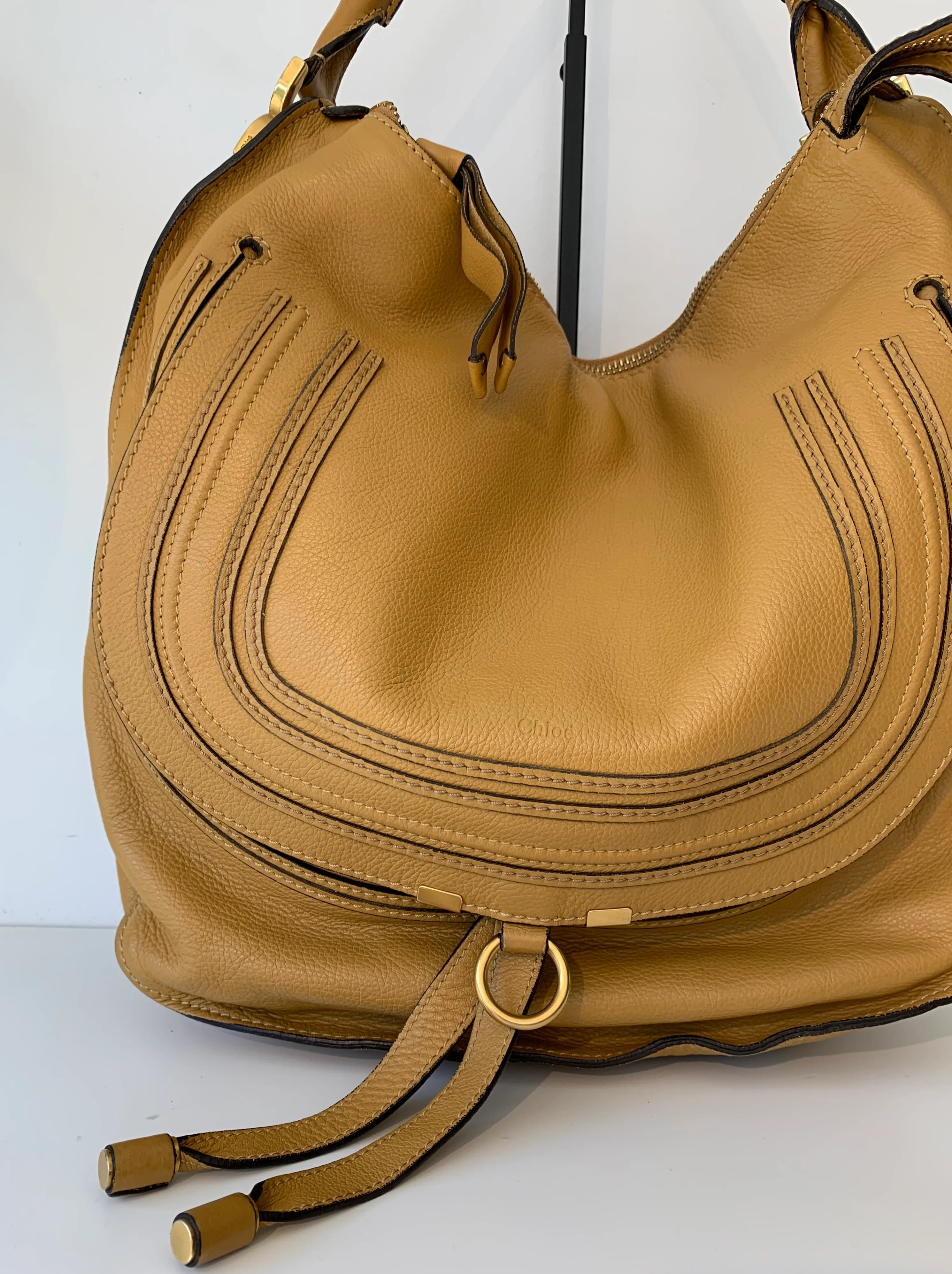 CHLOÉ Noisette Marcie Hobo Bag
