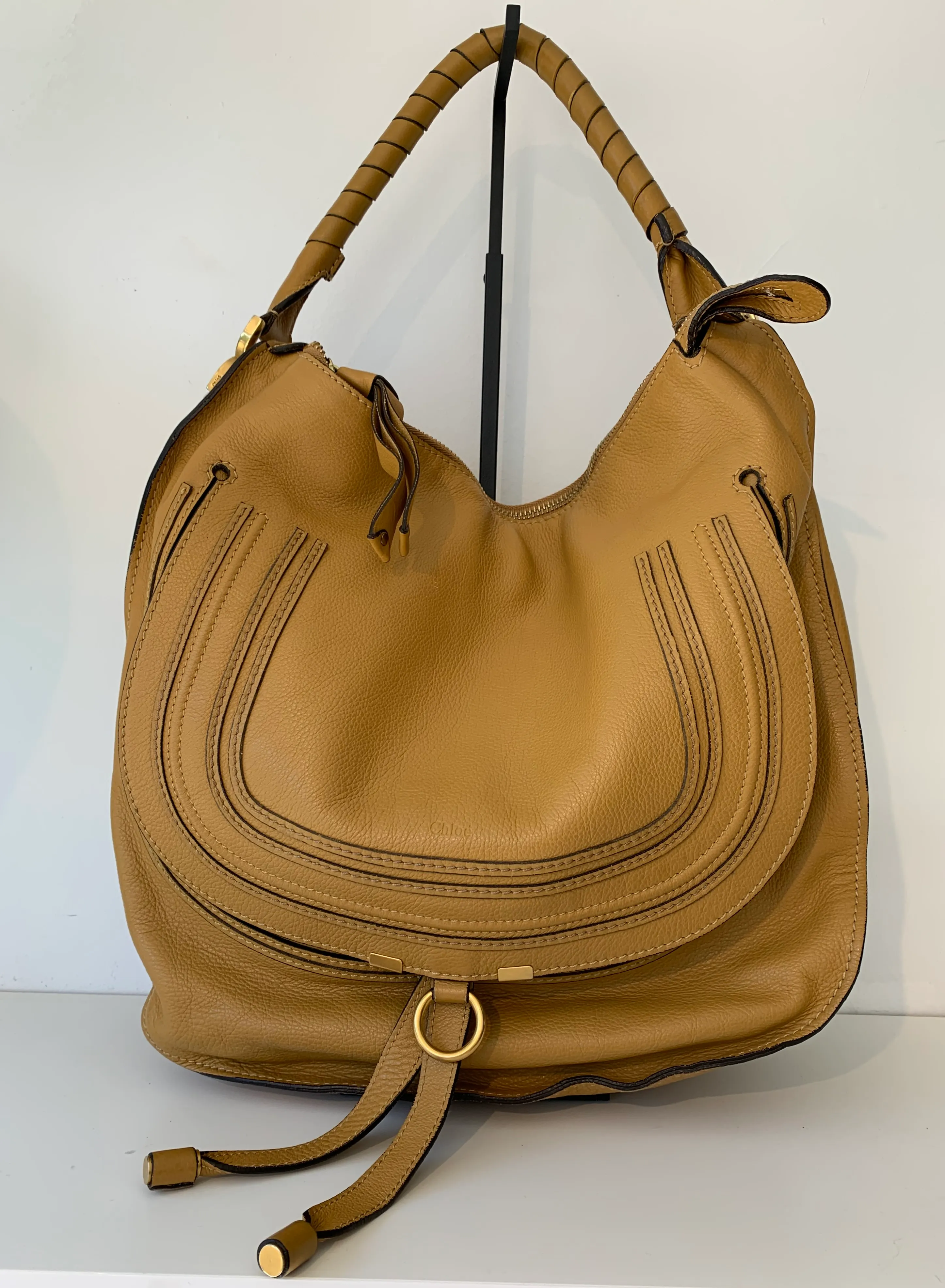 CHLOÉ Noisette Marcie Hobo Bag