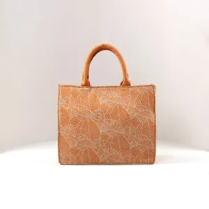 Coral Tropical Medium Box Bag