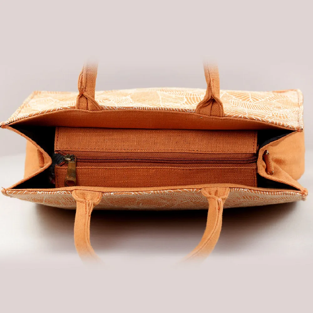 Coral Tropical Medium Box Bag