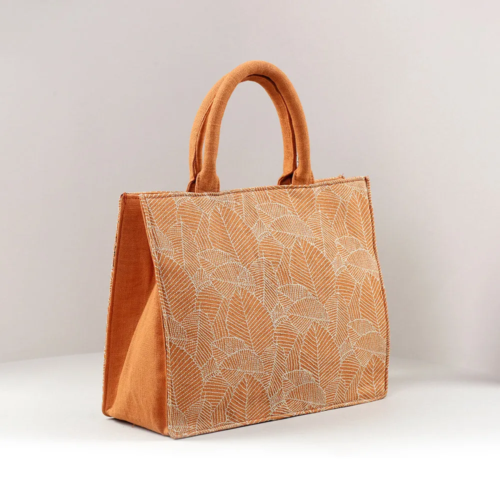 Coral Tropical Medium Box Bag