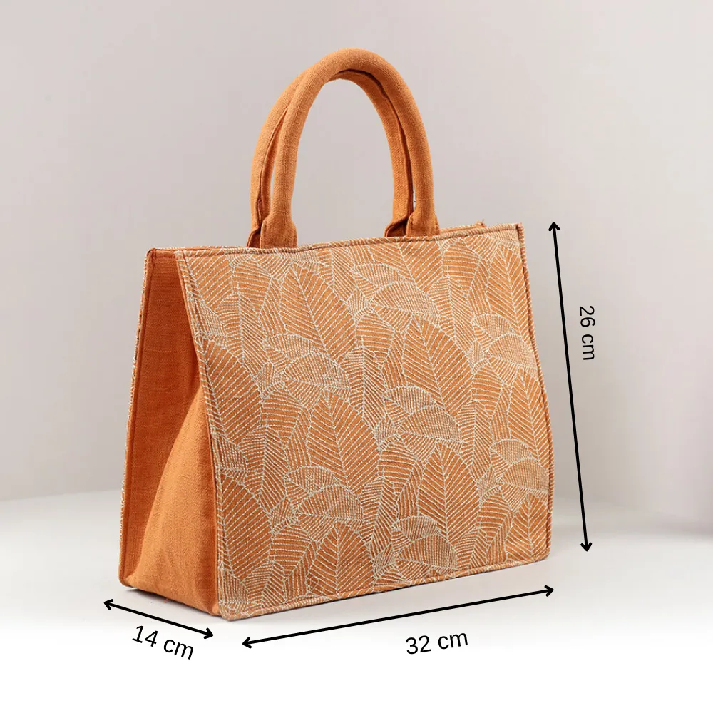 Coral Tropical Medium Box Bag