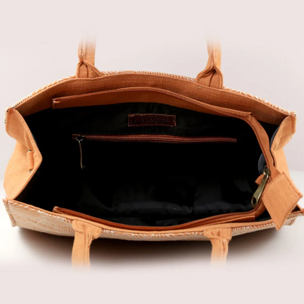 Coral Tropical Medium Box Bag