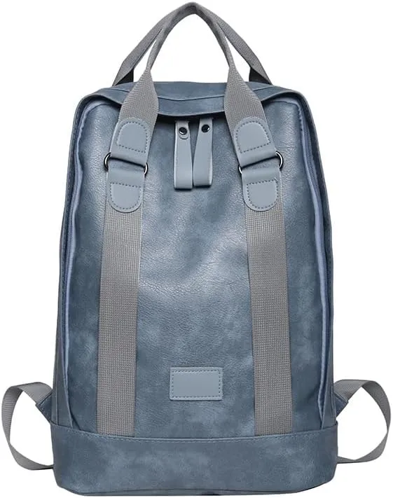 Cute Backpack for Women Men, Large Capacity Fashion Daypack Aesthetic Hiking Travel Durable Shoulder Bag Women Men (blue)