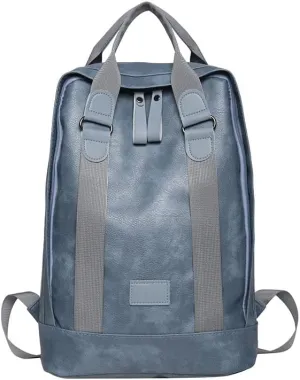 Cute Backpack for Women Men, Large Capacity Fashion Daypack Aesthetic Hiking Travel Durable Shoulder Bag Women Men (blue)