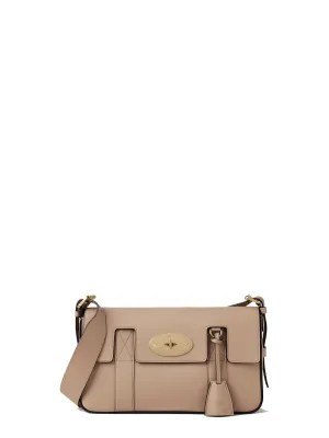 East West Bayswater Shoulder Bag Shiny Smooth Calf (Maple)