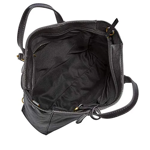 Fossil Women's Camilla Leather Convertible Backpack Purse-Handbag