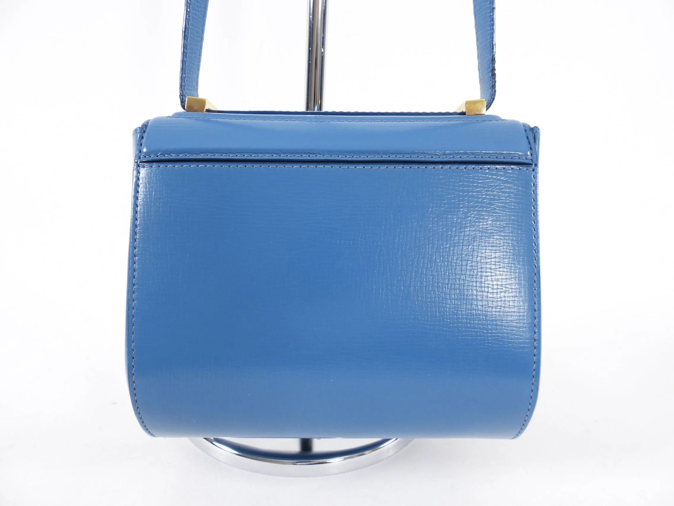 Givenchy Mini Pandora Box Blue Crossbody Bag