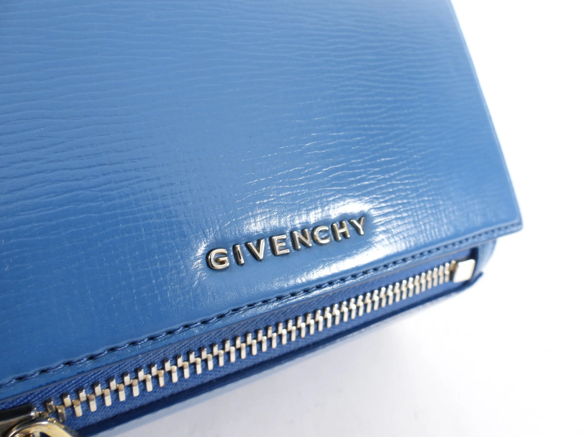 Givenchy Mini Pandora Box Blue Crossbody Bag