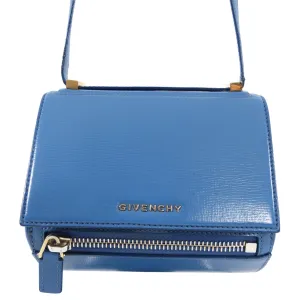 Givenchy Mini Pandora Box Blue Crossbody Bag