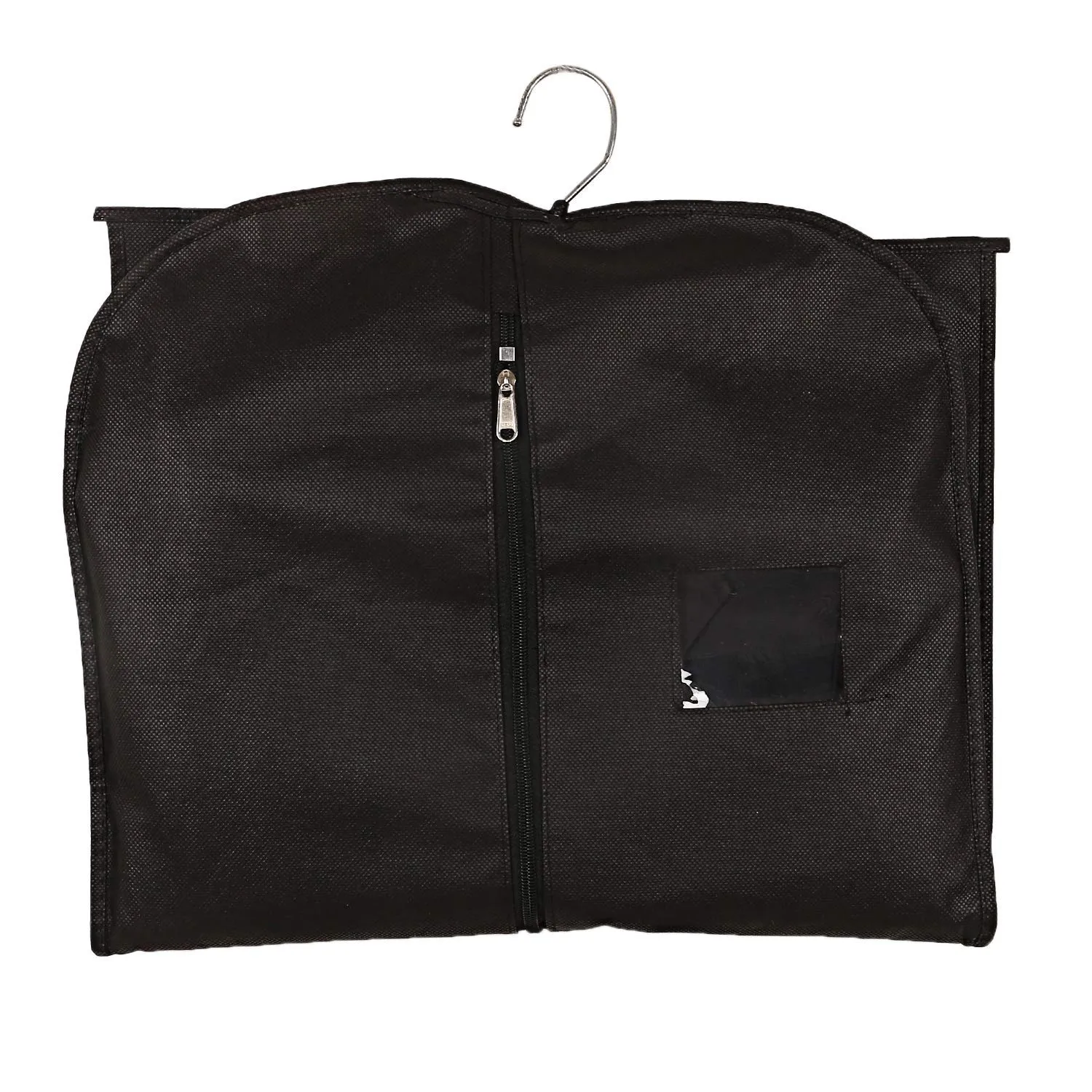 Heart Home Non Woven 4 Pieces Men’s & Kids Hanging Coat Blazer Suit Cloth Cover - Big & Small (Black) - CTHH010841