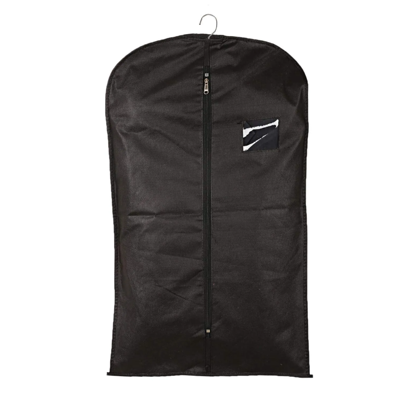 Heart Home Non Woven 4 Pieces Men’s & Kids Hanging Coat Blazer Suit Cloth Cover - Big & Small (Black) - CTHH010841