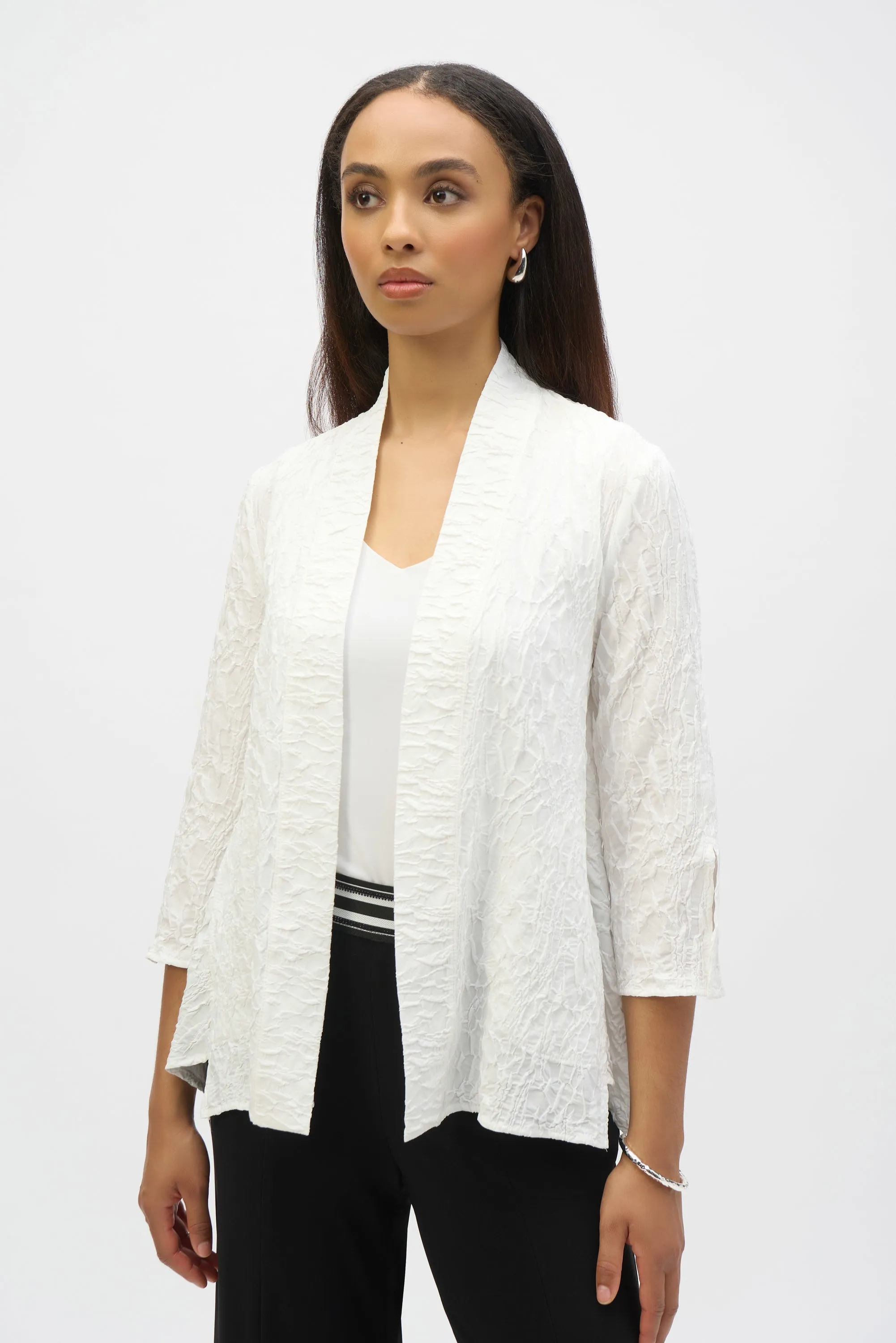 Jacquard Straight Cover-Up