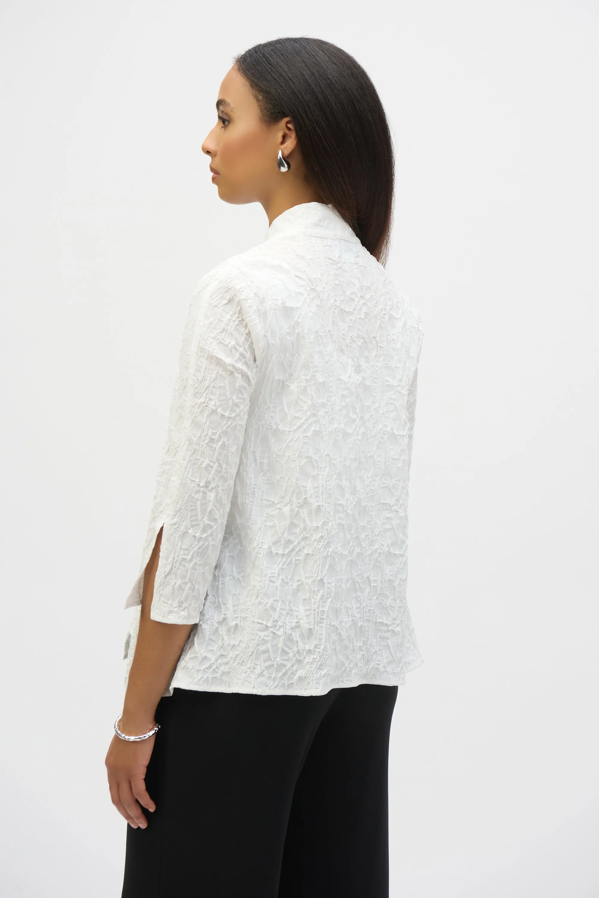 Jacquard Straight Cover-Up