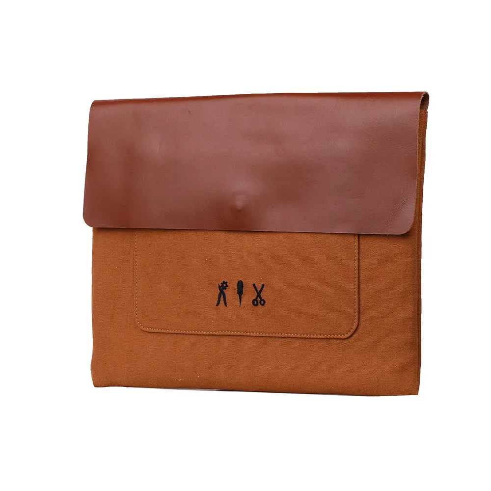 Laptop Capsule- Canvas & Leather