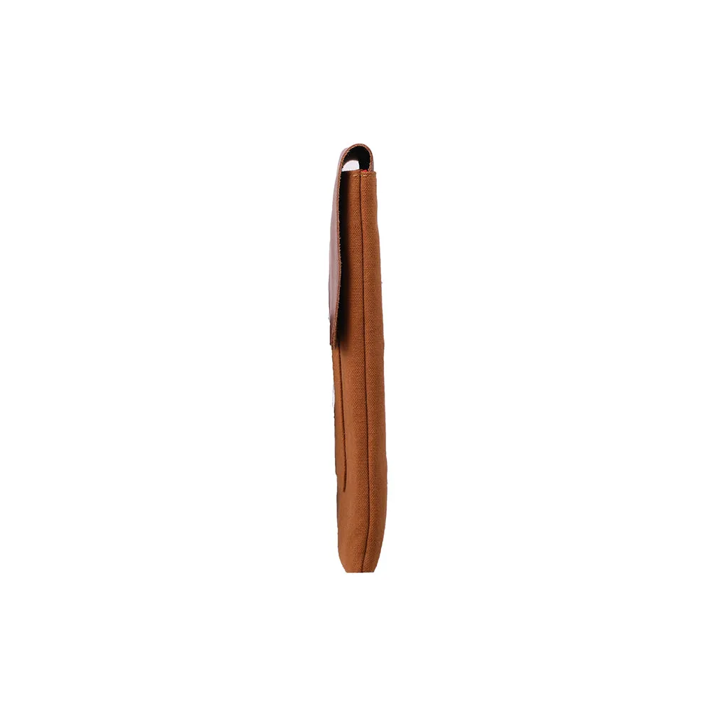 Laptop Capsule- Canvas & Leather