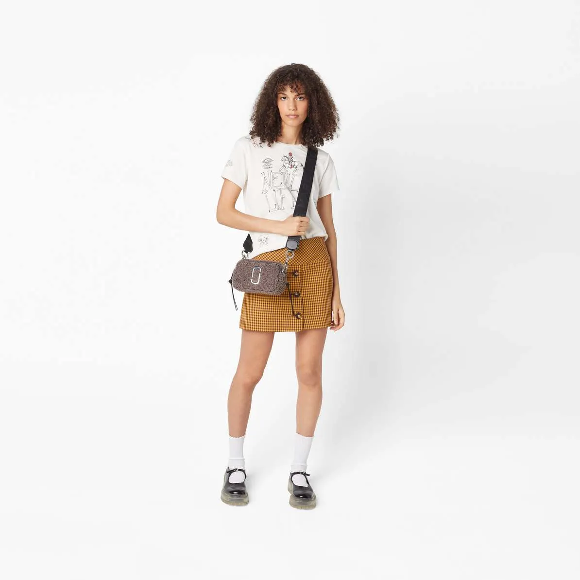 Marc Jacobs Teddy Snapshot ( Grey )