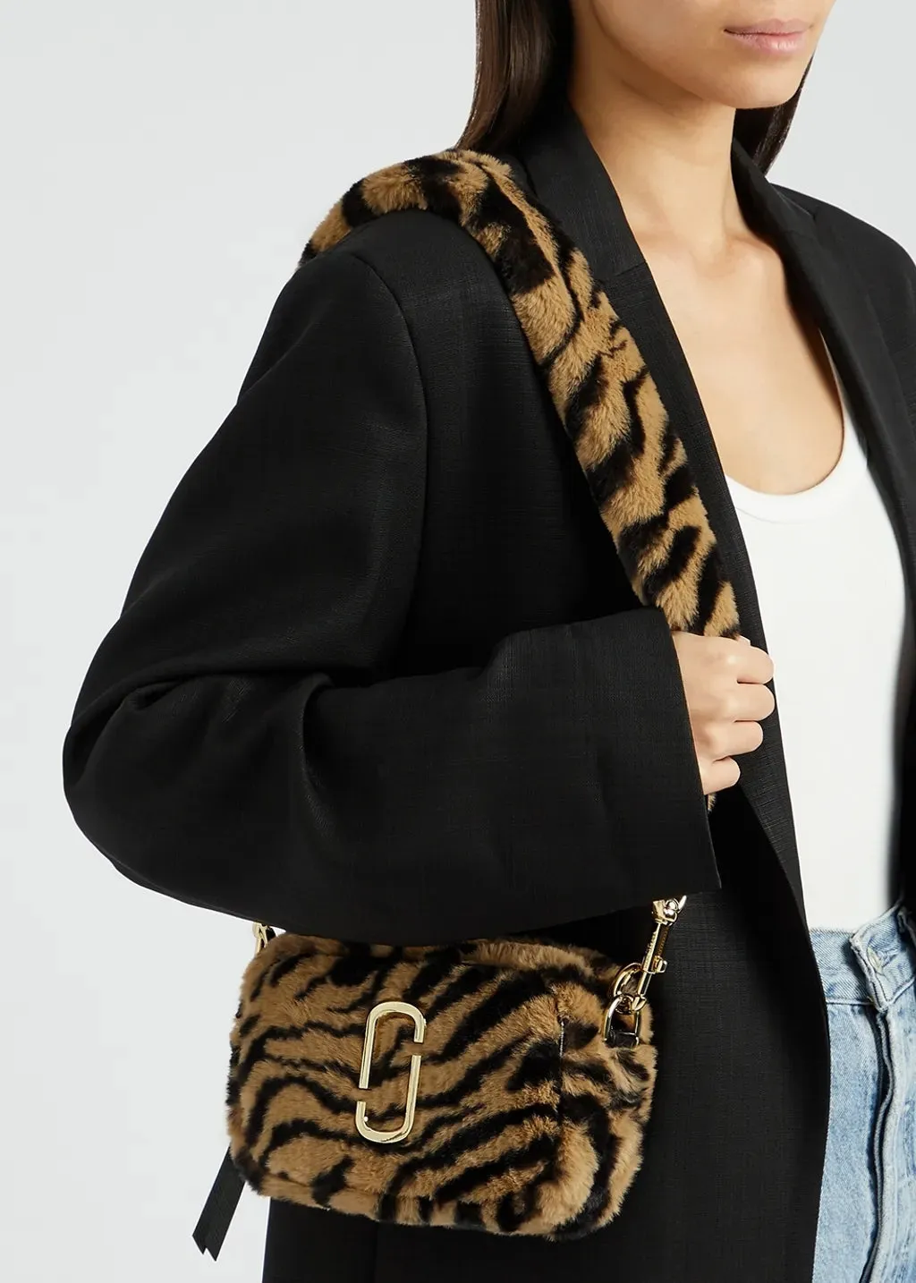 Marc Jacobs The Snapshot Tiger Stripe Plush
