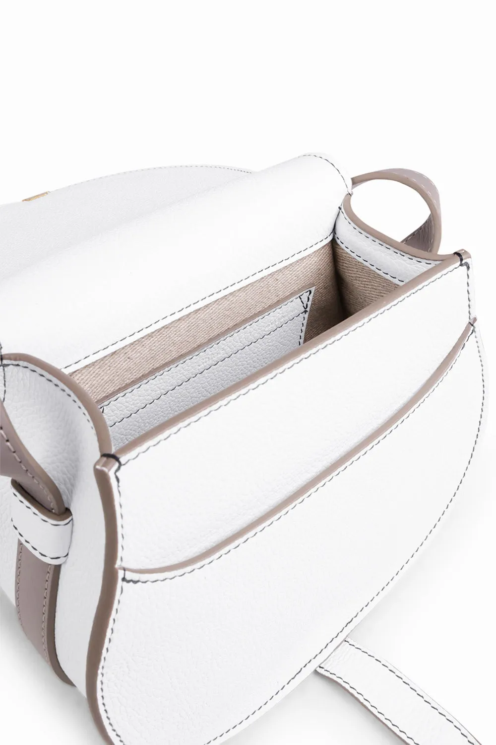 MARCIE SMALL BAG | CRYSTAL WHITE