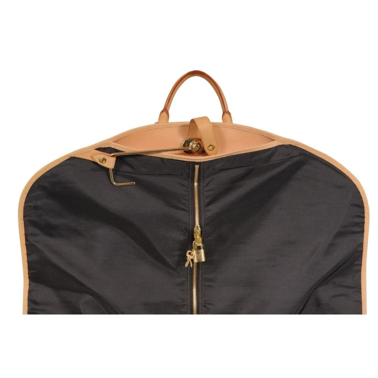 Monogram Housse Porte Habits Garment Cover Porte Travel Bag Brown