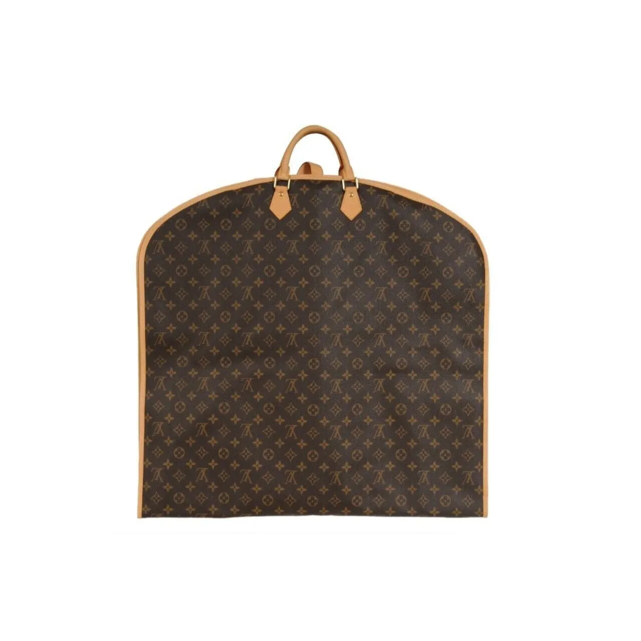 Monogram Housse Porte Habits Garment Cover Porte Travel Bag Brown