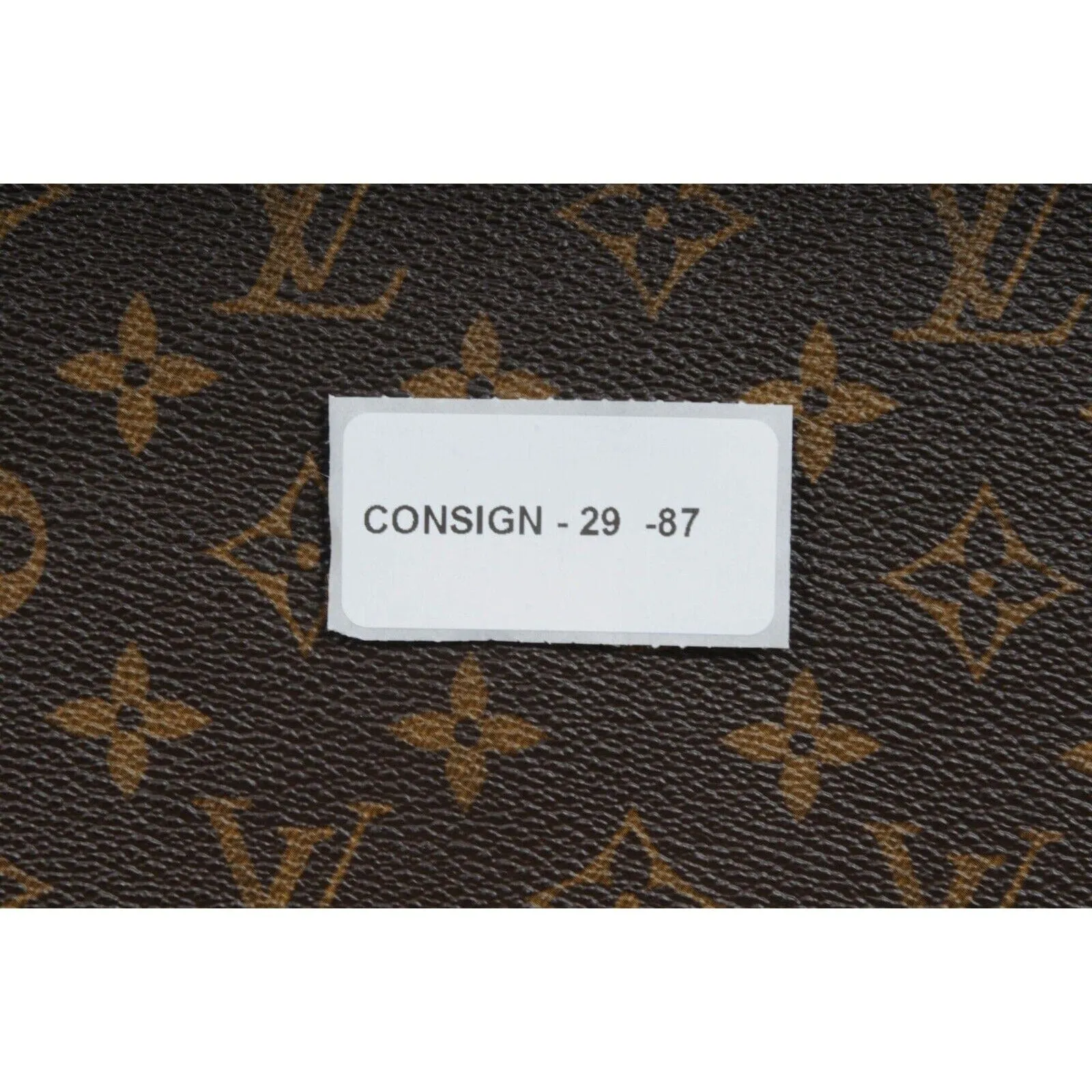Monogram Housse Porte Habits Garment Cover Porte Travel Bag Brown