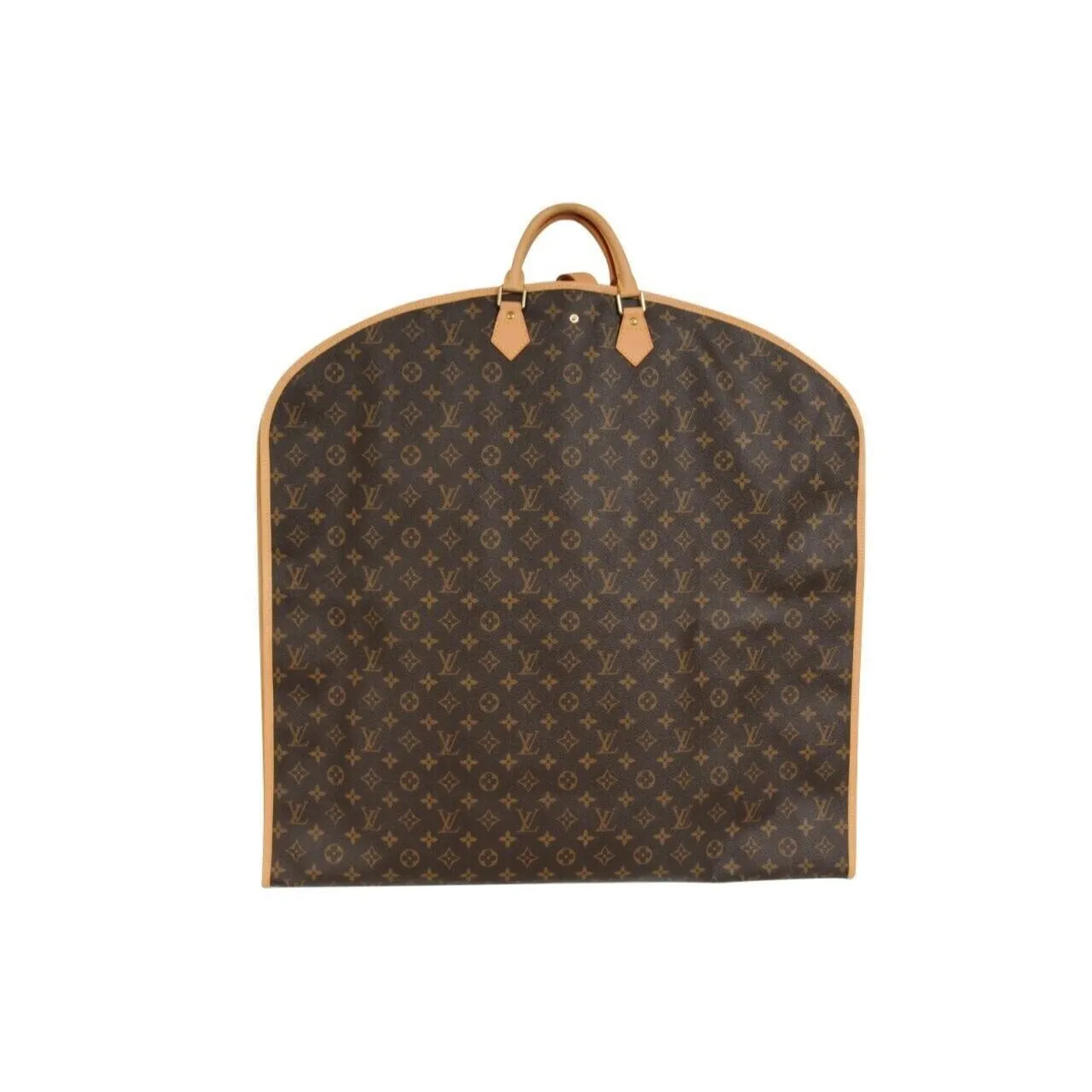 Monogram Housse Porte Habits Garment Cover Porte Travel Bag Brown