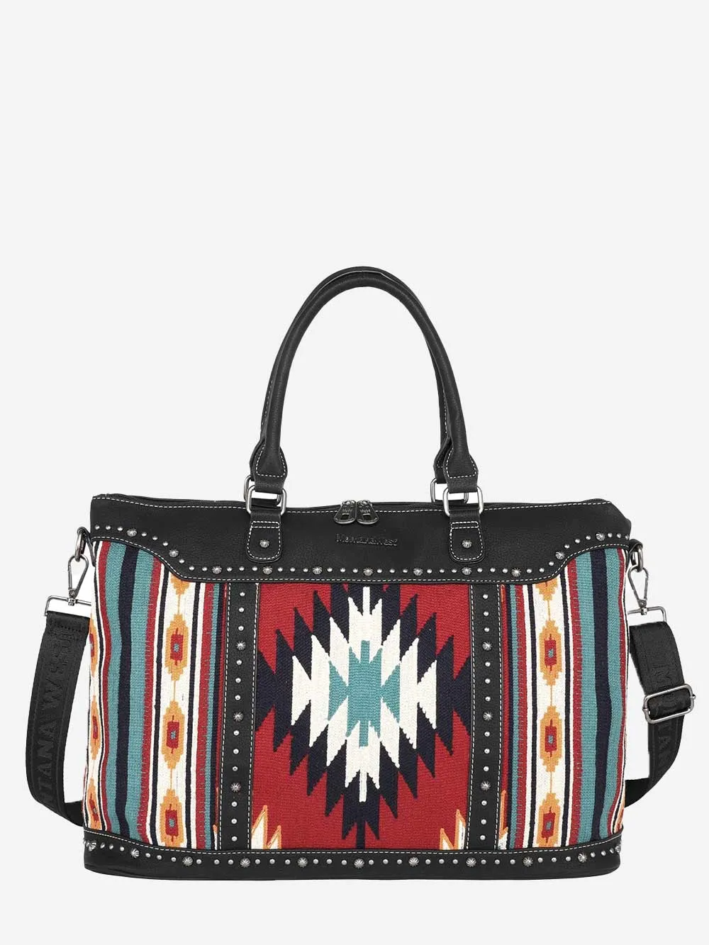 Montana West Aztec Tapestry Weekender Bag