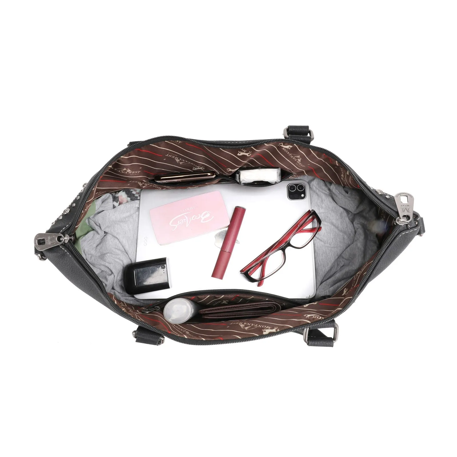 Montana West Aztec Tapestry Weekender Bag