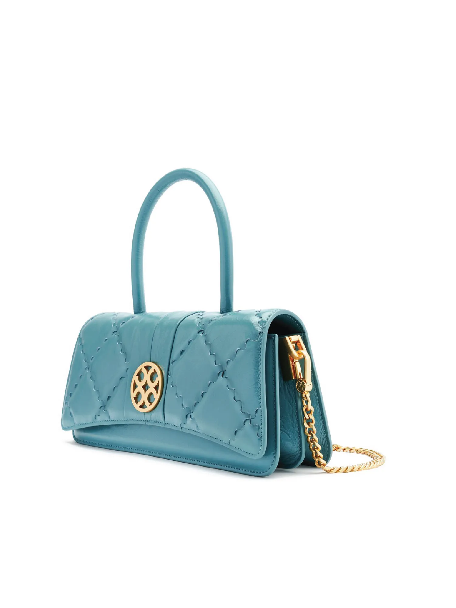 Mosaic Treasure Crossbody Bag - Blue