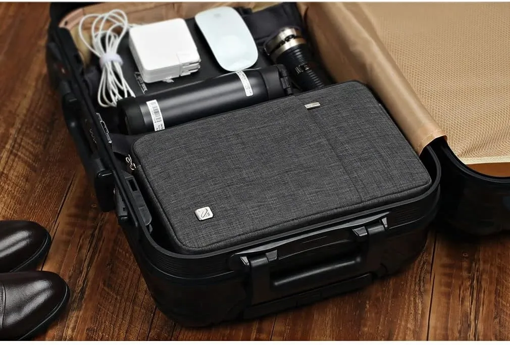 NIDOO 15.6 Inch Laptop Sleeve 16 inch Carrying Case Bag for 16" Lenovo Legion Slim 5 Gen 9 / Legion 7i Gen 6 / Samsung Galaxy/Dell Inspiron 16 Plus/HP Spectre / 15.6" ThinkPad L15 E15 / LG gram 17