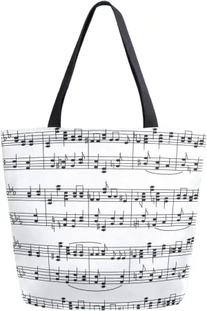 Stylish Funny Pattern Extra Large Shoulder Tote Bag for Beach Travel Weekender Gym Grocery Shopping