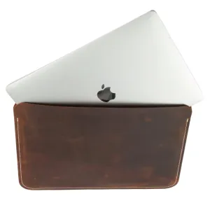 Vintage Leather Laptop Sleeve