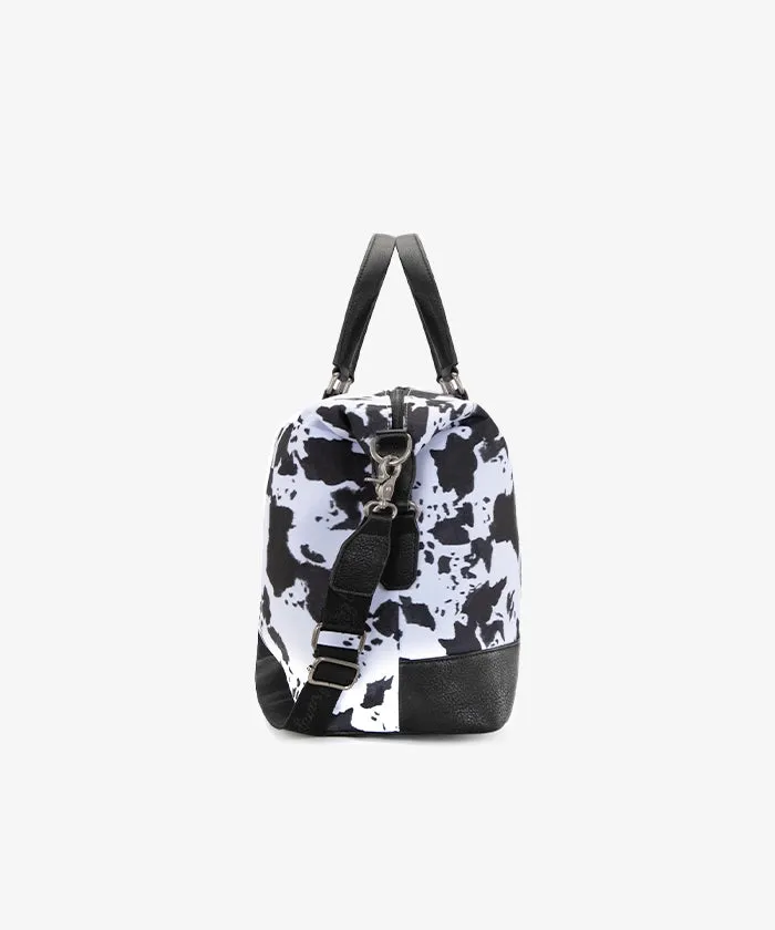 Wrangler Cow Print Trolley Sleeve Weekender