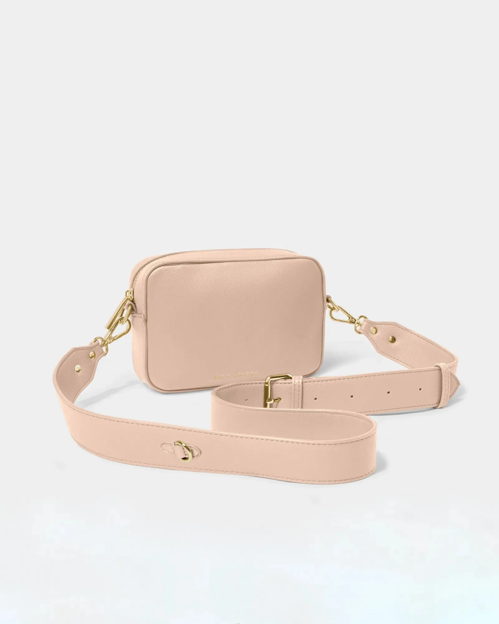 Zana Mini Crossbody Bag - Nude Pink
