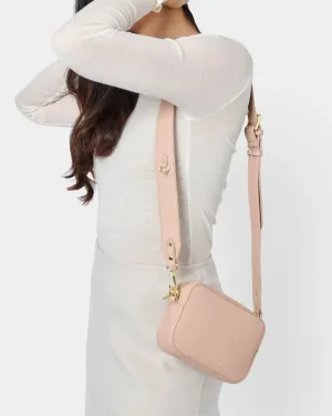 Zana Mini Crossbody Bag - Nude Pink